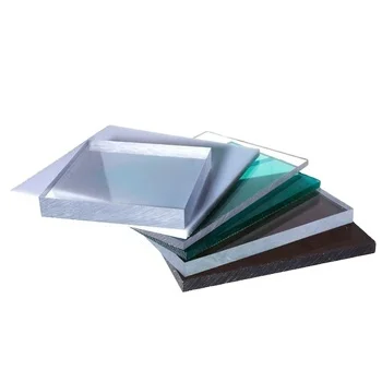 Бесплатный образец Skylight 15 см x 10 Пластиковый поликарбонатный твердый гофрированный лист