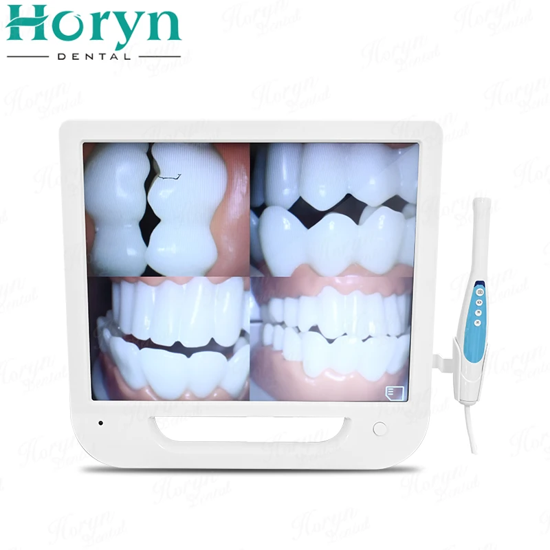 Foshan Manufacturer  with 17 Inch LCD Monitor 32G USB Storage Intraoral Camera Dental