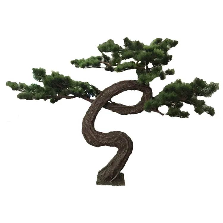 Factory Custom Indoor Outdoor Landscape Plant Artificial Plants Old Pine Tree Faux for Garden Decoration
