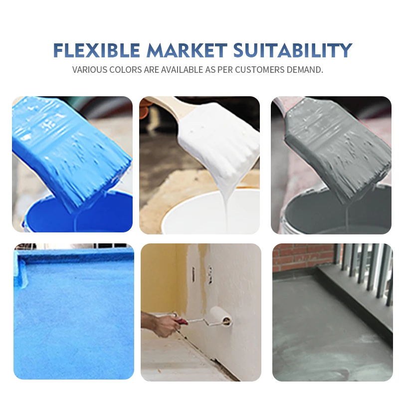 Прозрачный акриловый водонепроницаемый покрытие акриловая смола Эластомерное крыши для цементной стены и краски