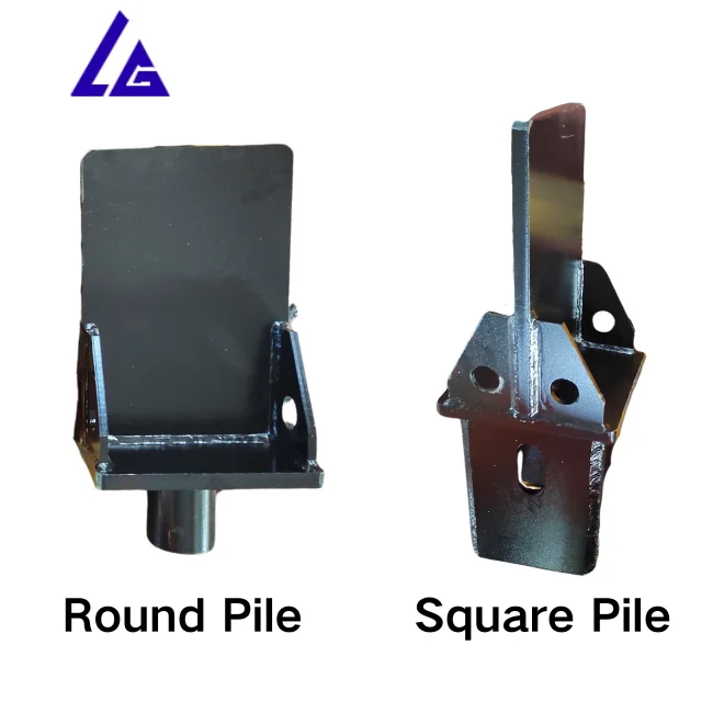 Hot sale wooden pile Side-hold vibratory pile hammer Lateral-grip sheet pile driver