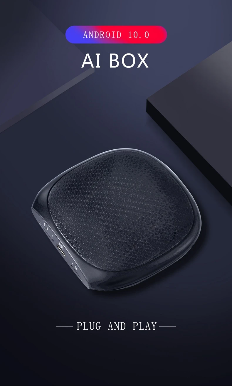 2022 ux999 Pro 9.0 Upgrade 10 4 64g Applepie 2 ux-999 Car Play Mini Android Wireless CarPlay AI Box ux 999