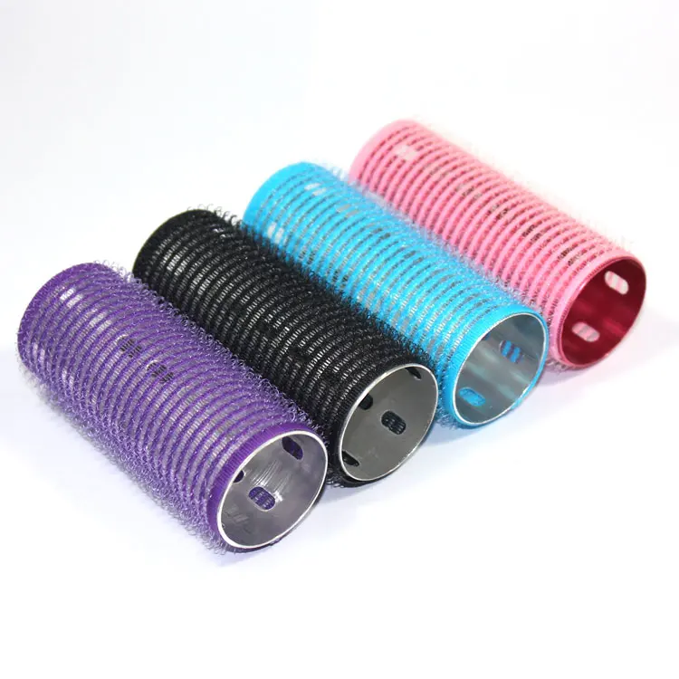 Top rated product magic colorful aluminum hair curling roller with longer size