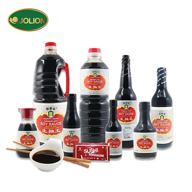 Jolion Bulk Wholesale Chinese Organic Soy Sauce Natural Fermented Thick Soya Soy Sauce