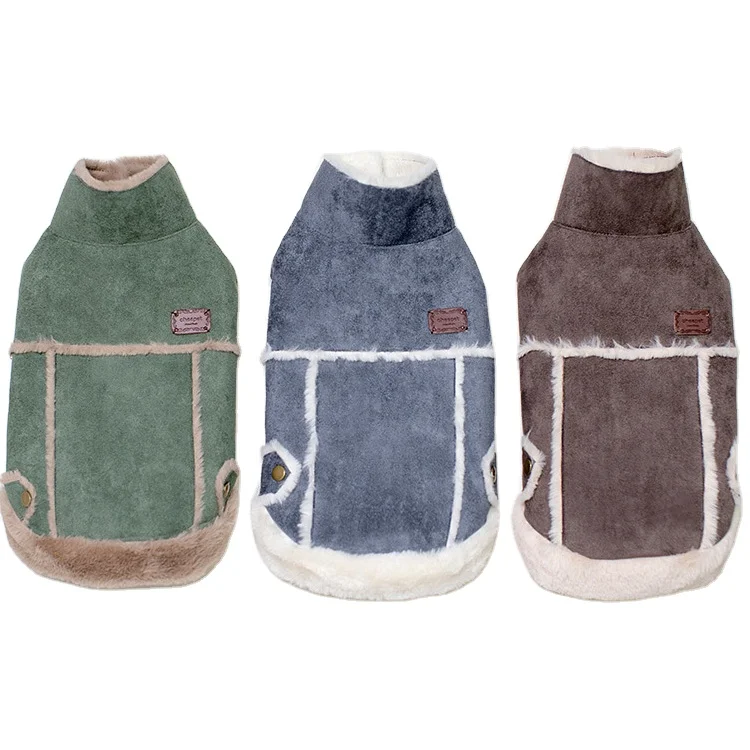 2021 Wholesale Cheap 3 Colors Soft Dogs Accessories Clothing Luxury Dog Clothes