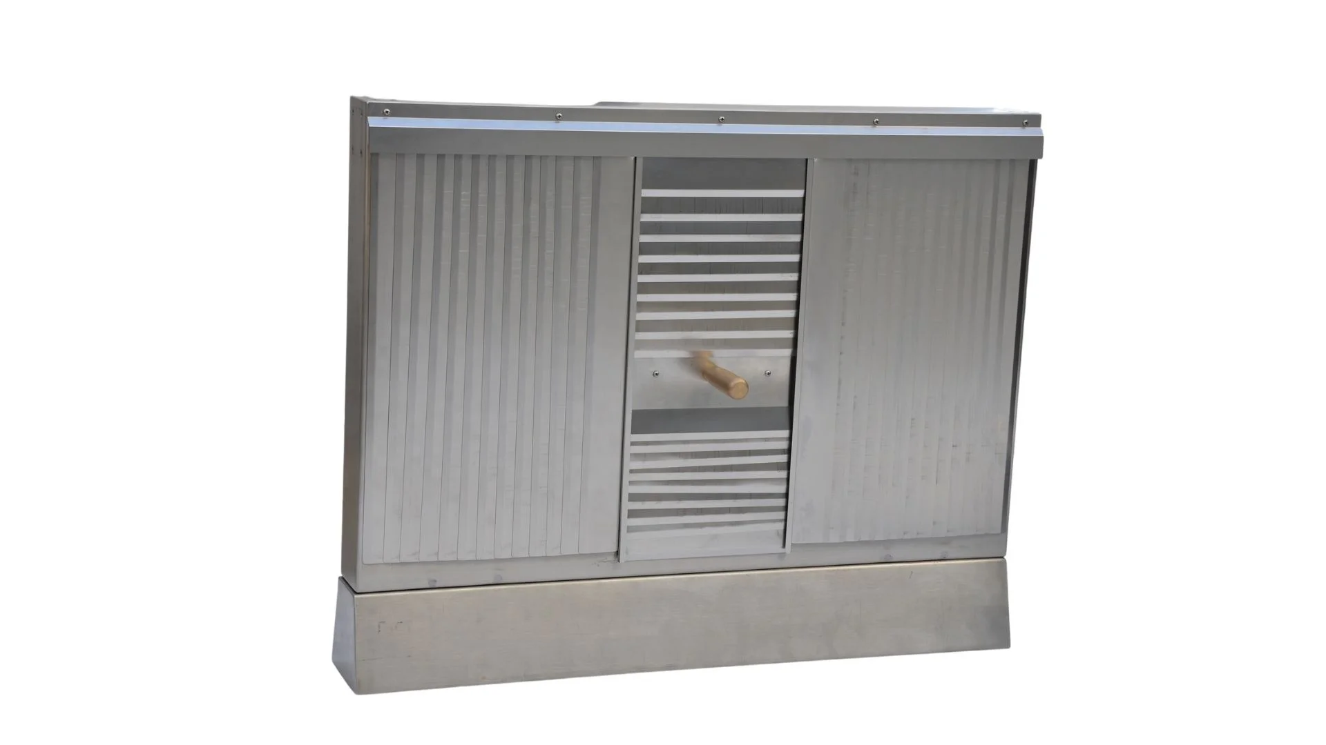 LIONSHELL machine protection Hanland JMFT CNC machine self-extinguish fluid thermic enclosed fold fixed stainless steel lamellas