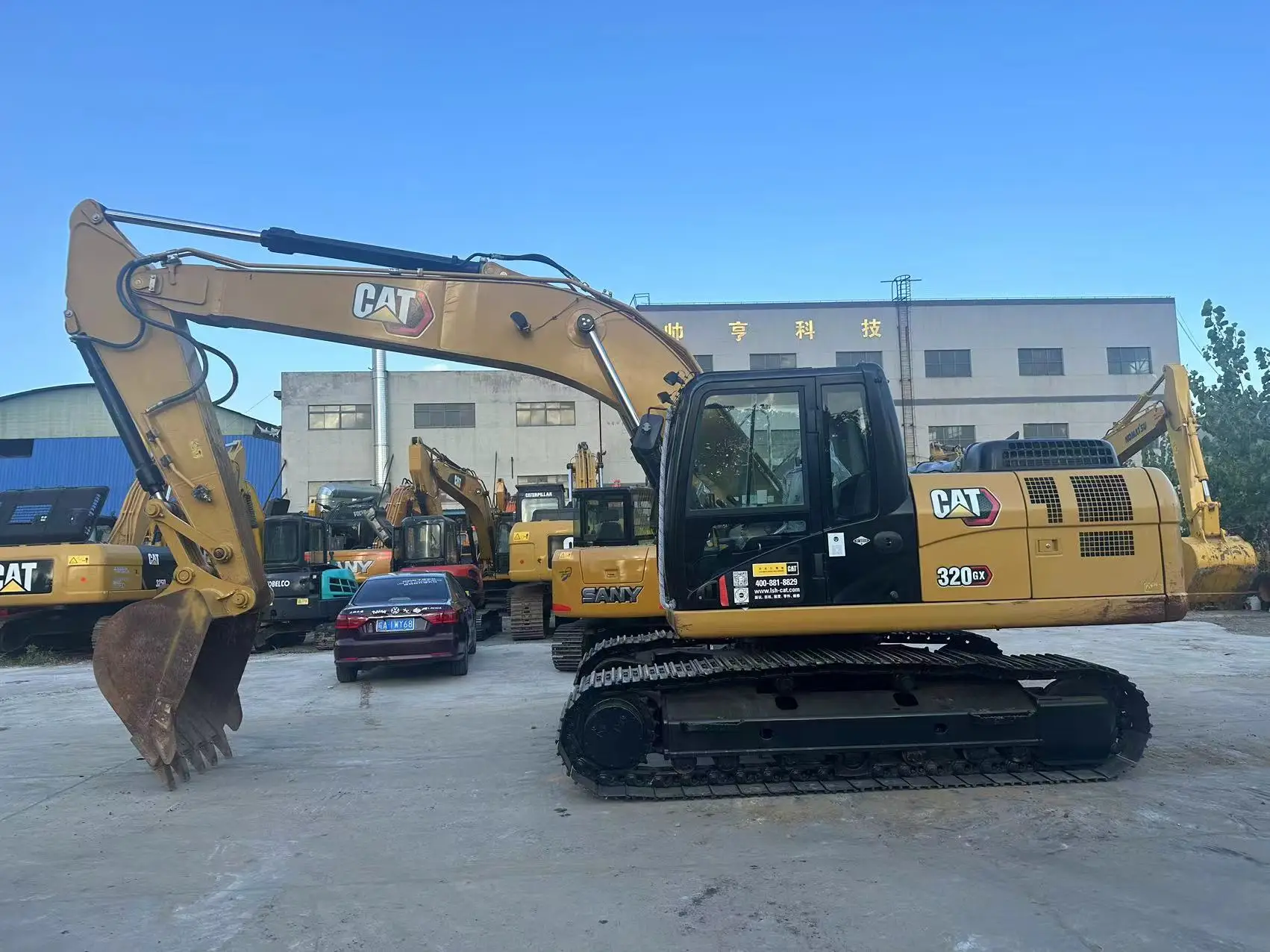 Powerful Used Cat 320GX Excavator 20 Ton Capacity Rare Market Low Price Construction Equipment Featuring Core Engine Pump