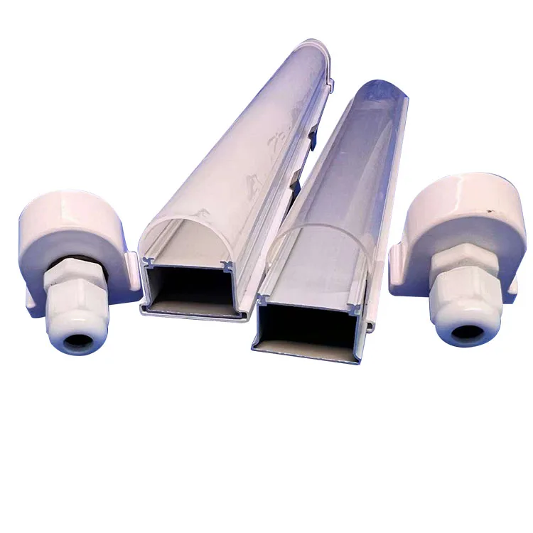 Прозрачная крышка водонепроницаемый завод светодиодный алюминиевый профиль корпус