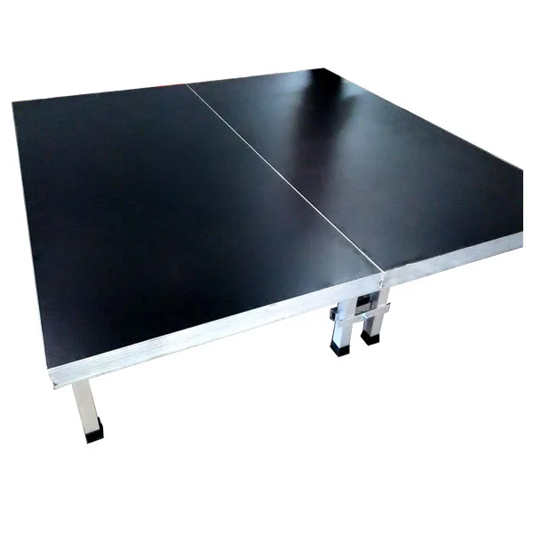 Outdoor and indoor event aluminum stage podium with lighting truss