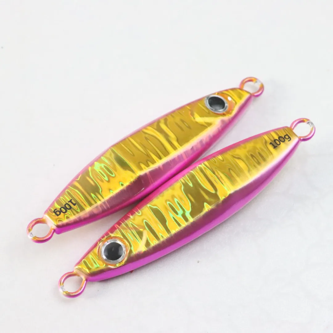 In stock 80g 100g Japanese Quality  Shinny Metal Jigs Switch Jigging Lure Lead Fishing Lure Jigbait