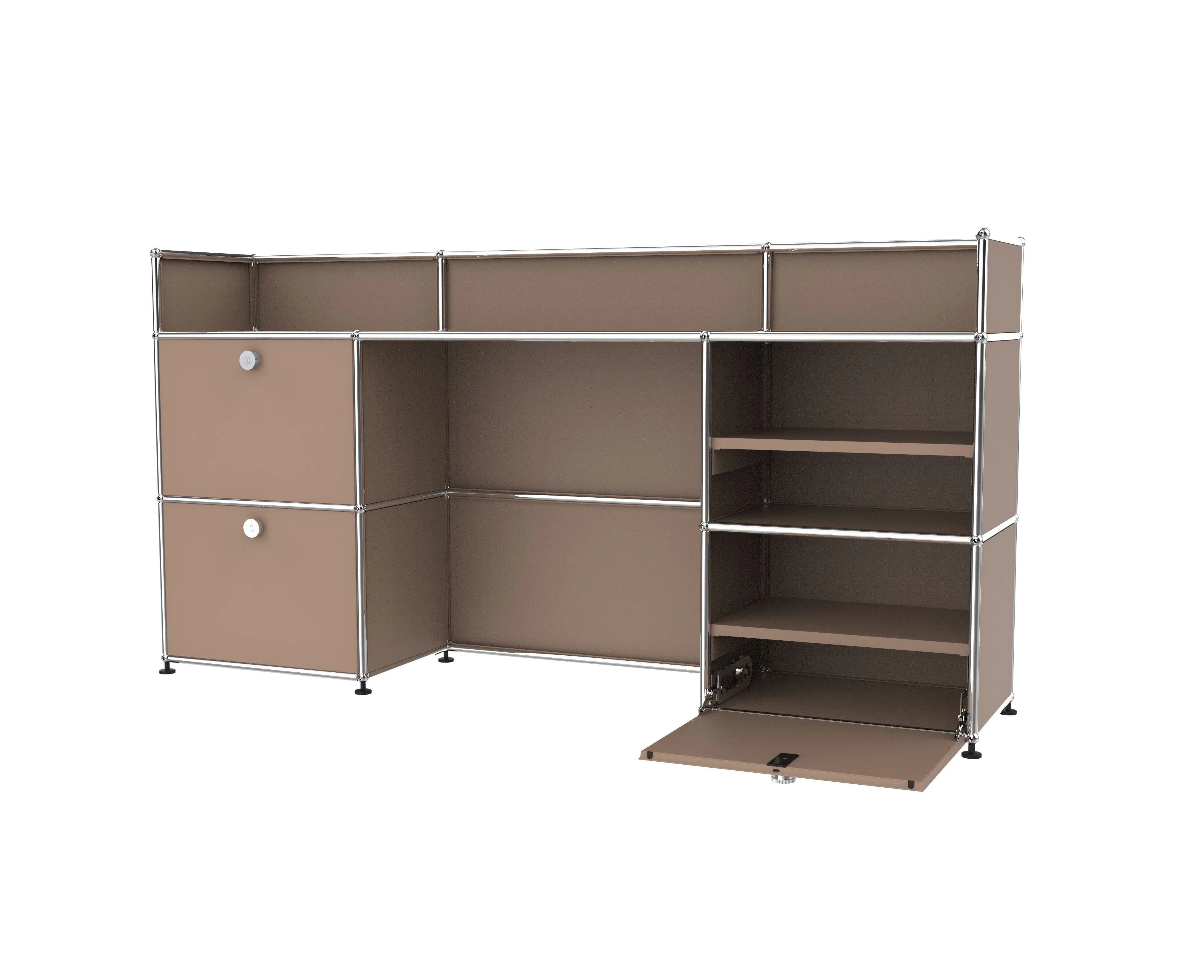 Built-Up Modern Living Room Cabinets Modular Multi-Functional Shelf Cabinet Modular Furniture Metal Lockers