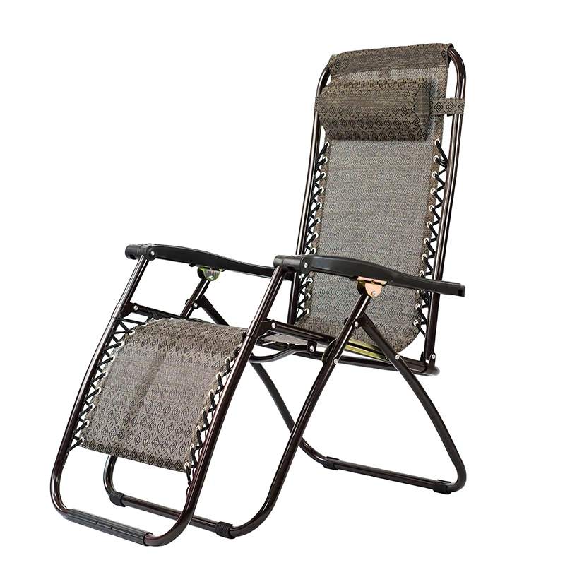
Anti Zero Gravity Recliner Lounge Chair Folding Footrest Elderly Chair for Patio Garden Beach Pool Outdoor 