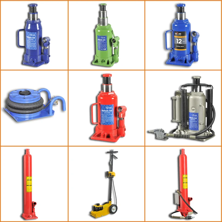 
8Ton Double Ram Hydraulic bottle Jacks For Sale 