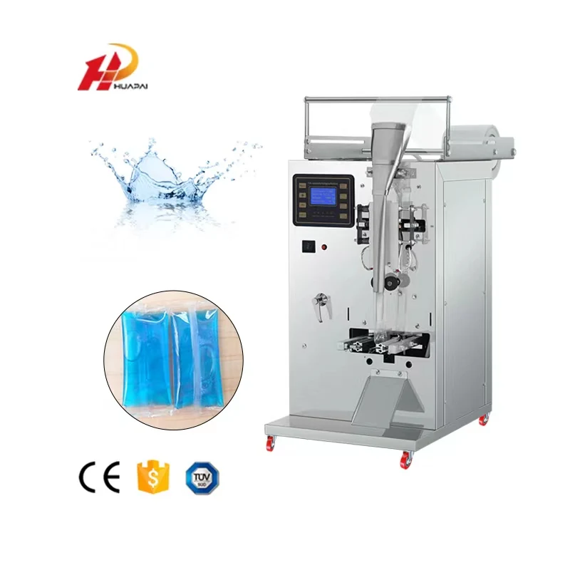 Automatic Juice Pouch Honey Sachet Washing liquid Milk Stick Popsicle Liquid Water Filling And Sealing Packing Machine