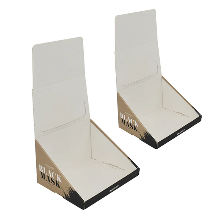 Custom Store Food Candy Pop Up Tear away Display Box Retail Cardboard Product Countertop Shelf Ready Display Shipper Box