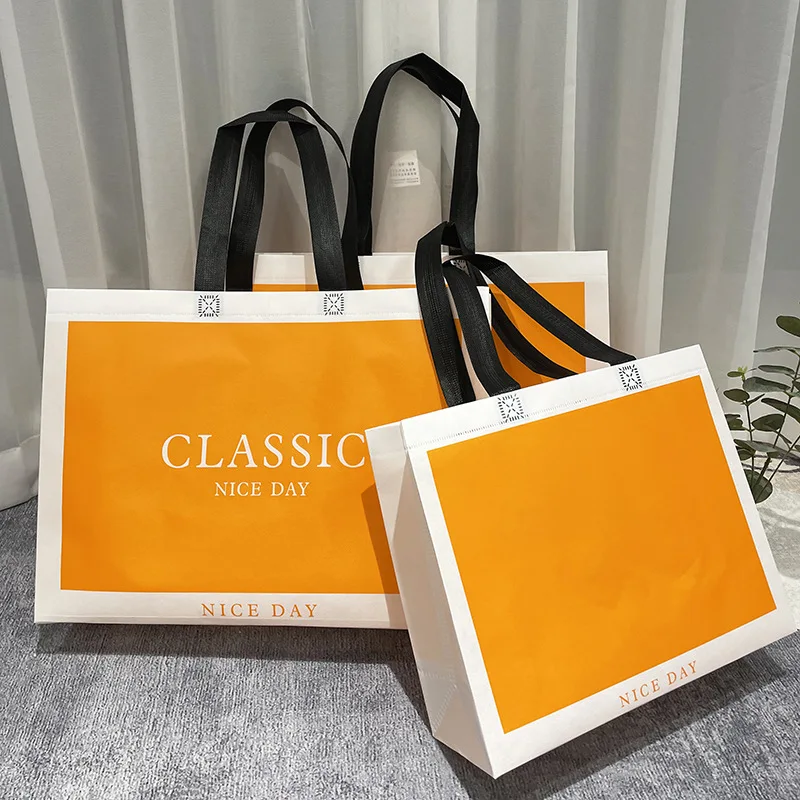 Promotion wholesale custom personalized non woven tote bag storage reusable pp non woven laminated bag
