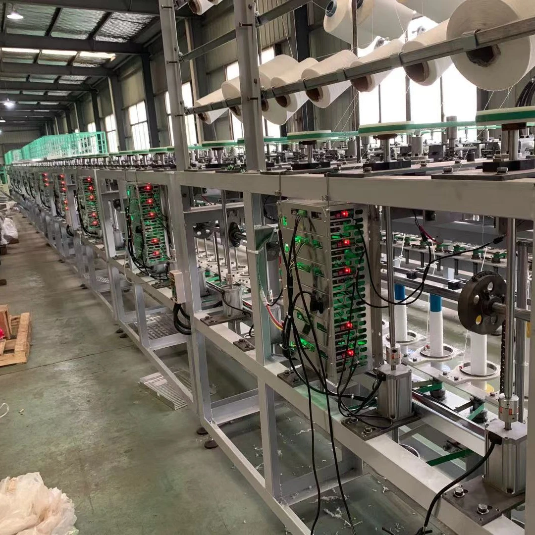 Машина для скручивания хлопчатобумажной пряжи экономичная машина производства насадок чистки