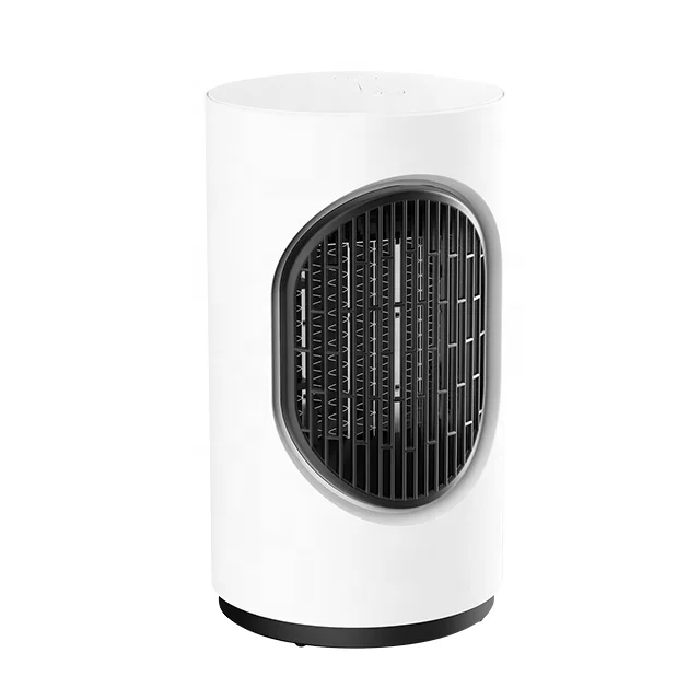 Low noise intelligent control portable desktop mini beautiful looking room electric fan heater