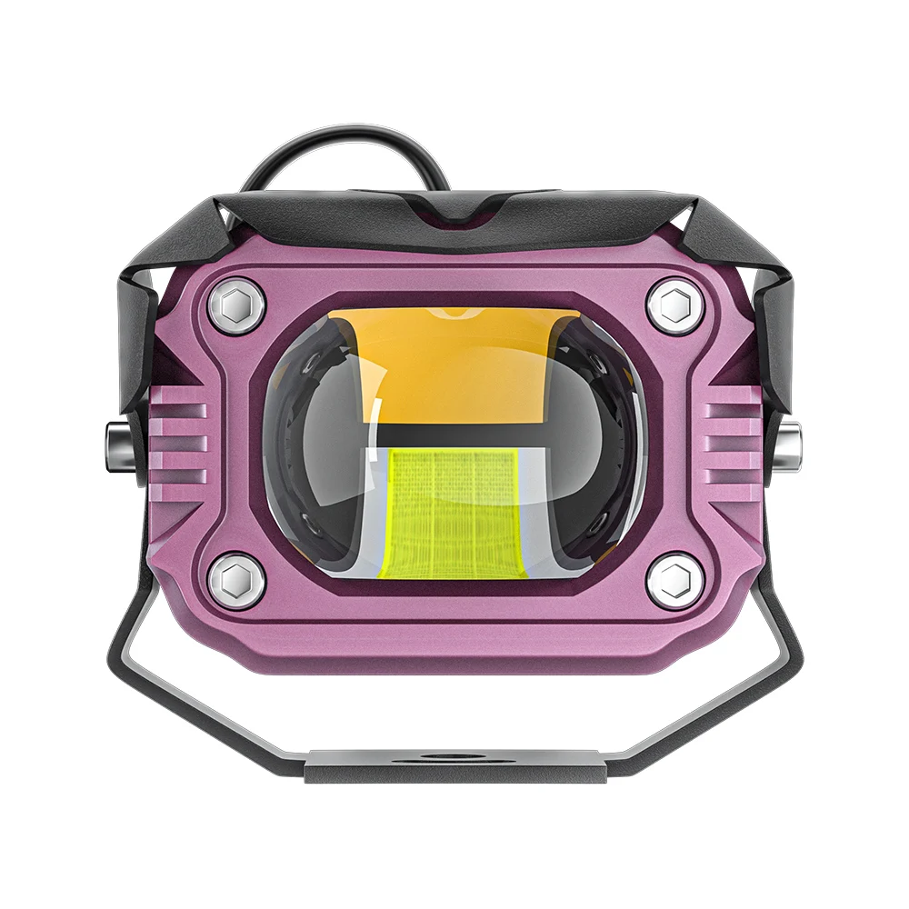 led fog/driving lights Dual-Color Led Work Light Mini Driving Light Dual Color with Two Lens