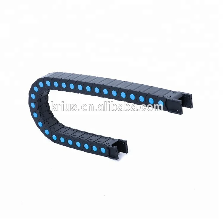 Anti - Corrosion Nylon Plastic Fully Enclosed CNC Cable Track Tray Drag Chain