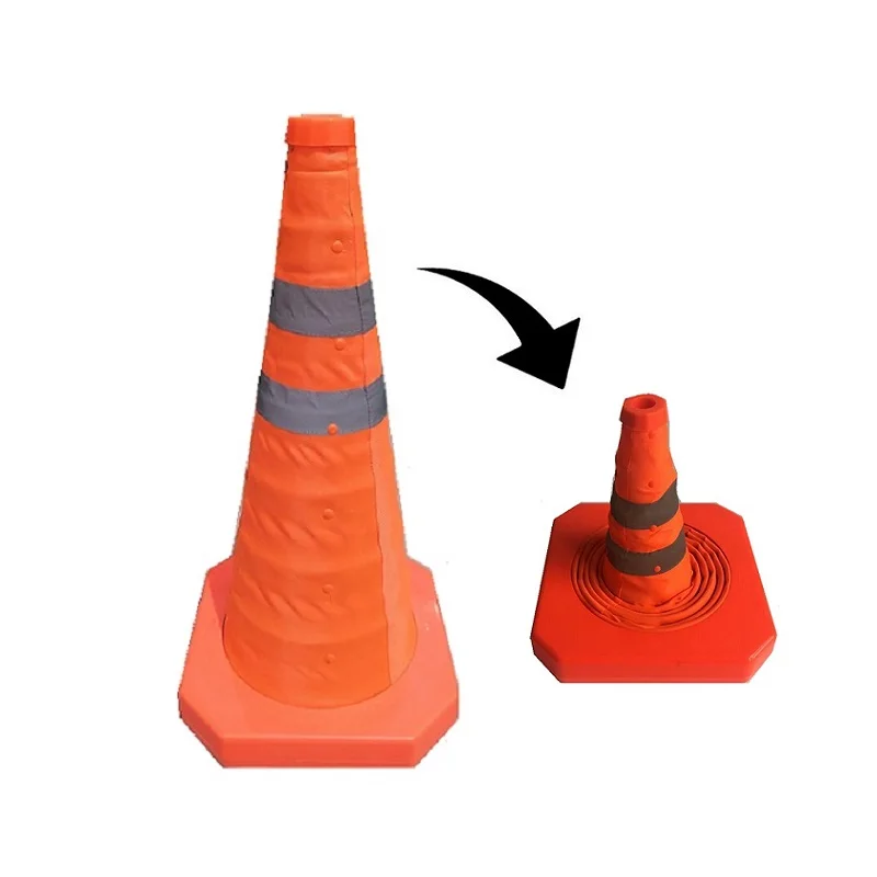 height 700mm retractable road safety cones