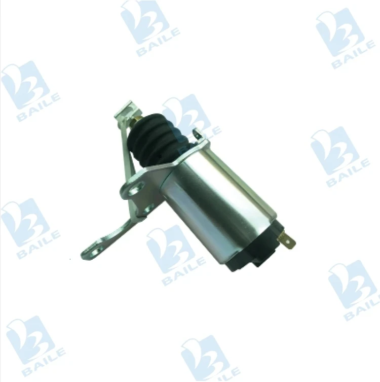 12V 24V Diesel Fuel Solenoid Valve 32A61-09010 32A61-09020 ME736957 Fits 4M40 4D34 4D33 4D36 4D35 Fuel Shut Off Solenoid