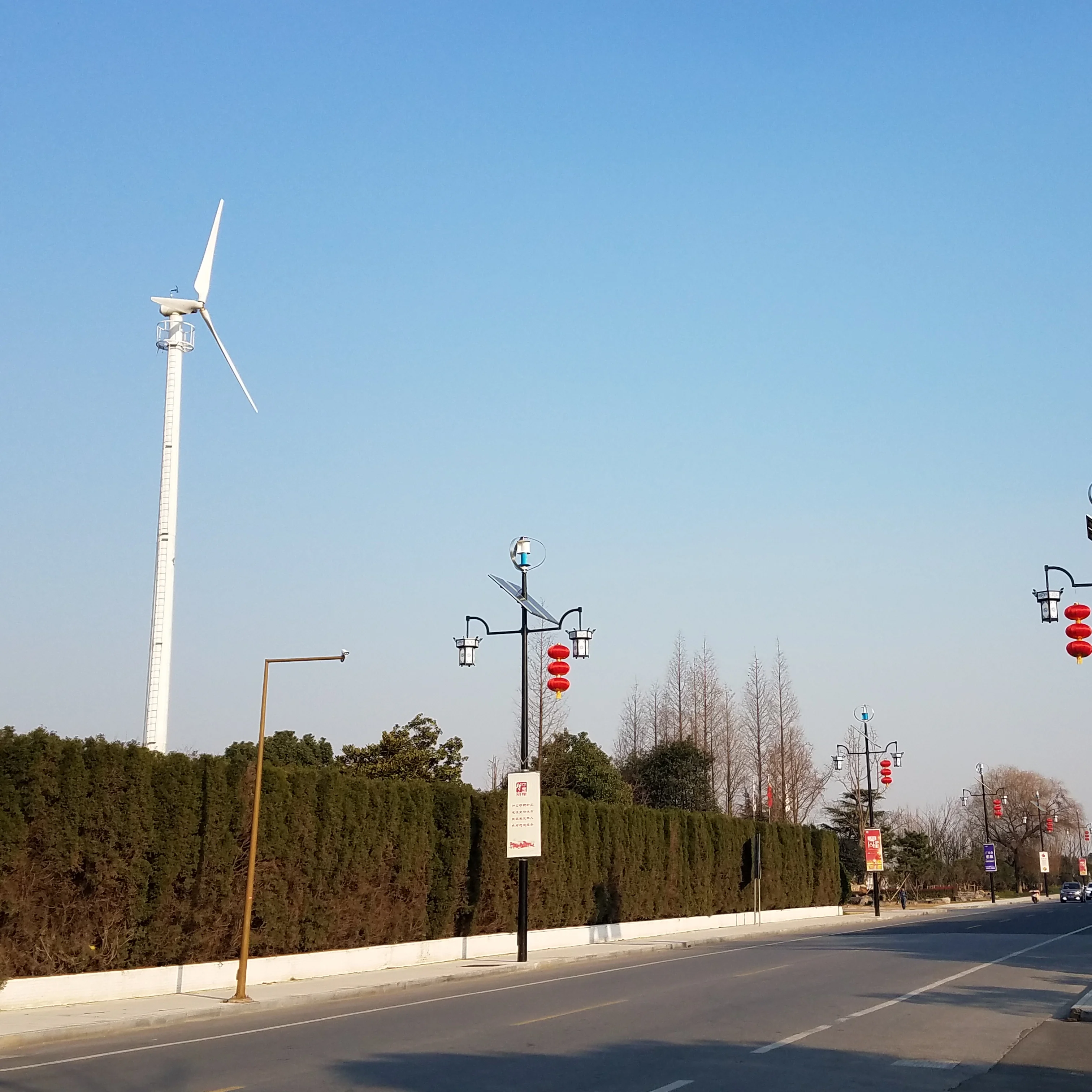 50kw High-performance large-scale wind turbines provide installation guidance for high power generation efficiency