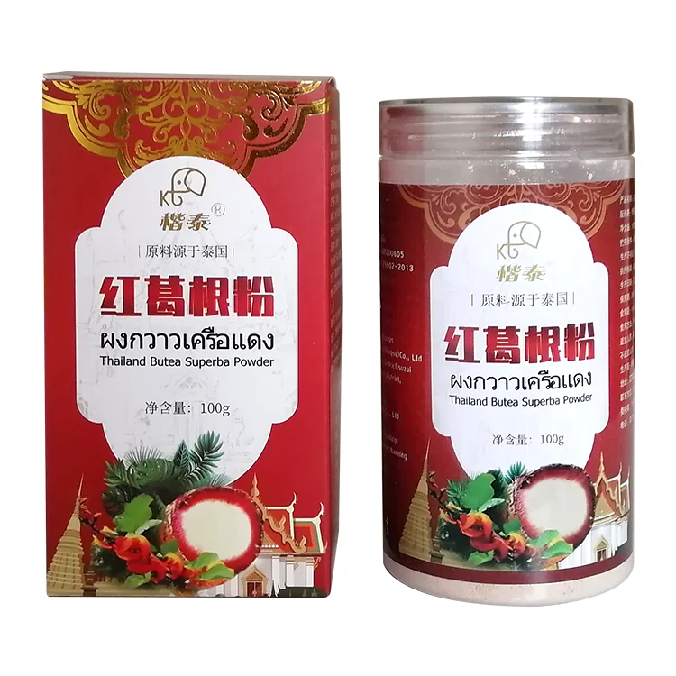 Тайский супер натуральный вкус продукт для здоровья butea Superba порошок 100 г