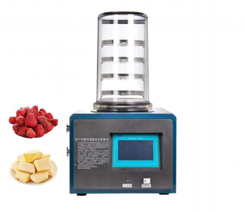 small mini food chemical hemp vegetable lab chemical lyophilizer freeze dryer vegetable freeze dryer