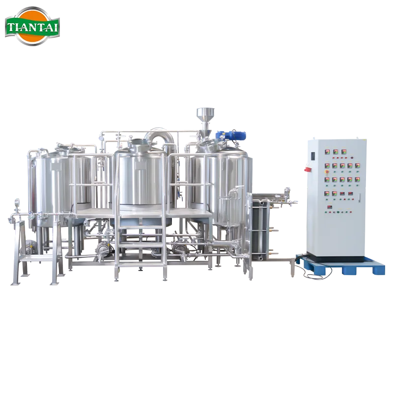 500L 5HL 4BBL из нержавеющей стали электрическое отопление комбинированное 3-сосудное микропивоваренное оборудование для продажи США