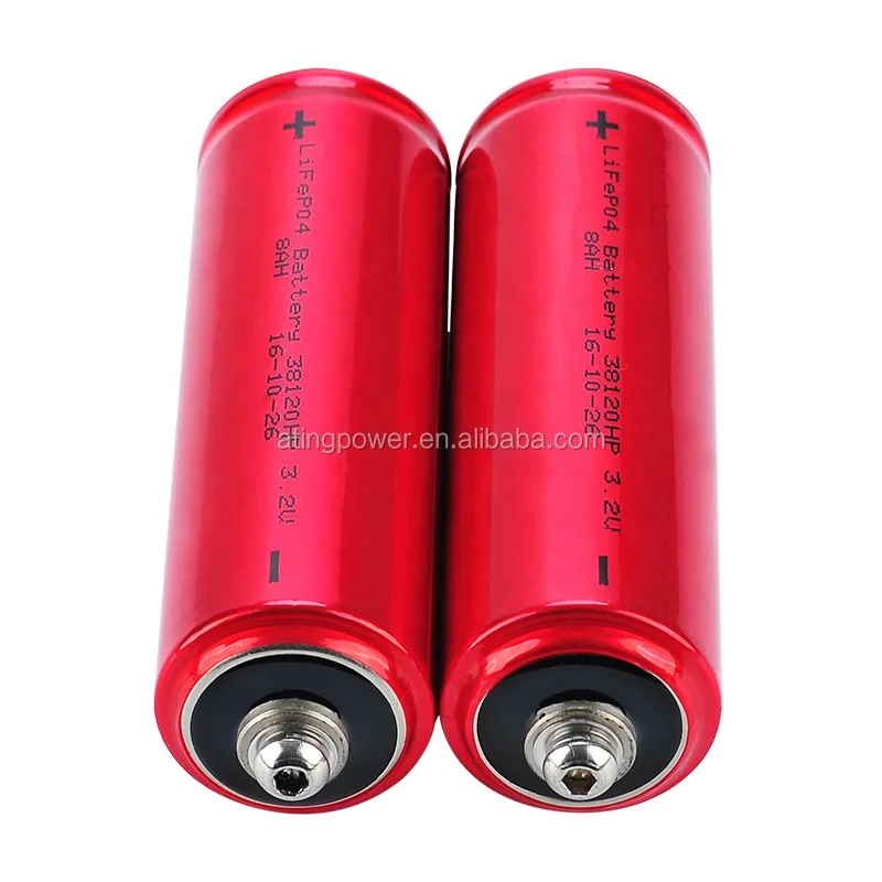 200A Rate Headway 38120 LiFePO4 Battery 3.2V 38120HP 8Ah  Rechargeable Lithium ion Battery