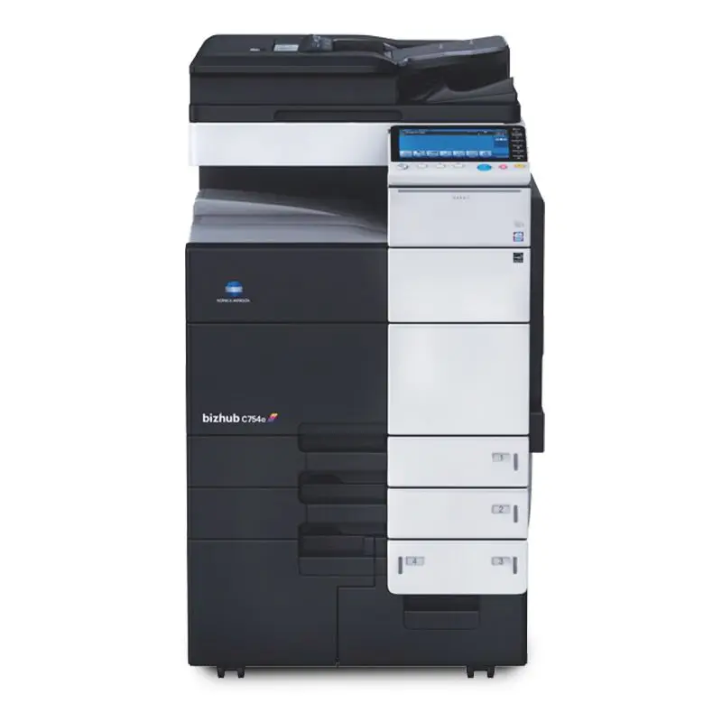 Remanufactured Konica Minolta C754E Color Laser Printer A3 Photocopy Machine Copier Printer with Toner Cartridge TN711