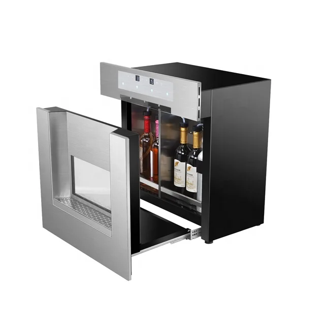 Stainless steel Built in compressor  wine bottle dispenser F-3