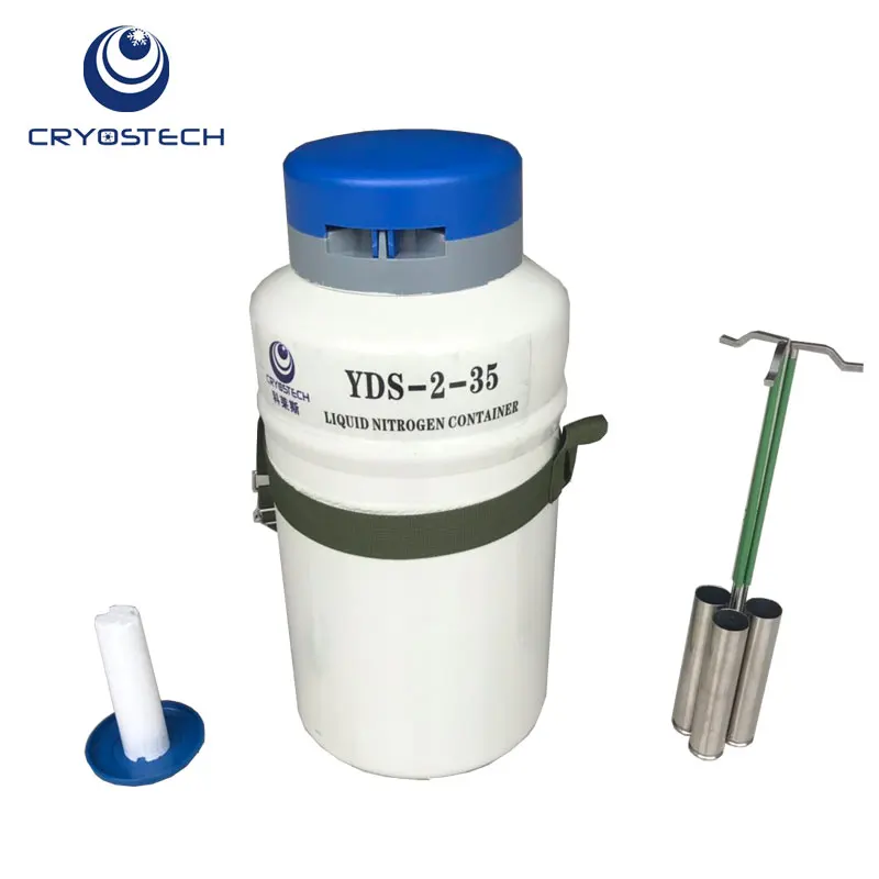 YDS-2 Cryocan Liquid Nitrogen Container  Price For Semen Storage