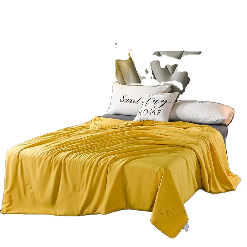 cool feeling silk duvet thin duvet summer quilt