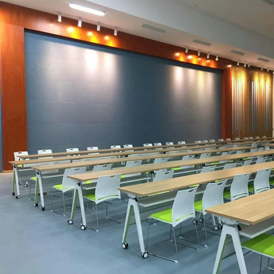 Modern luxury meeting room movable folding training tables