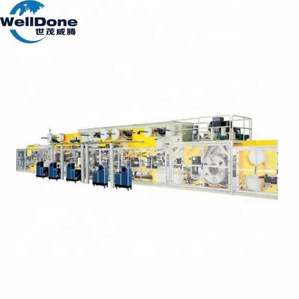 Made in Quanzhou manufacturer making machine for baby diapers in India