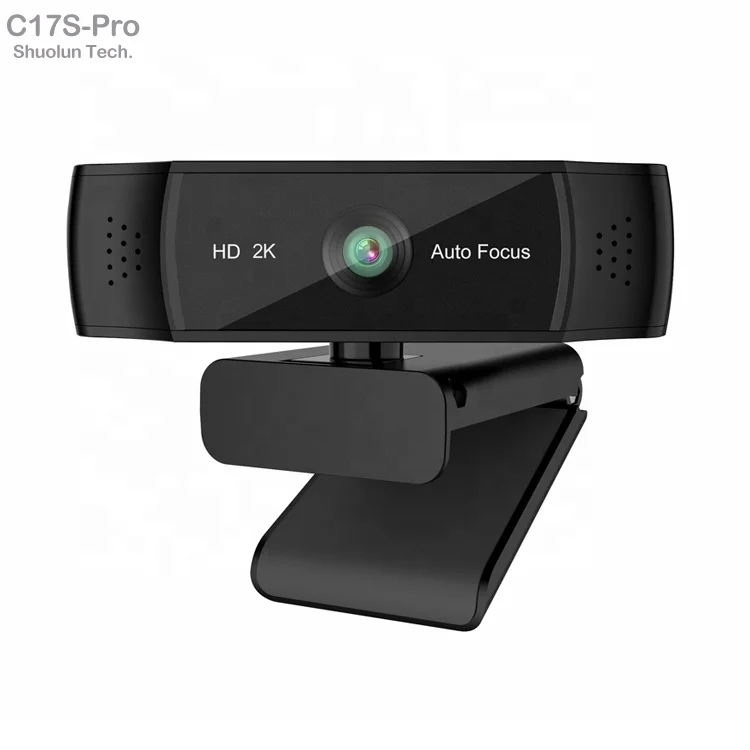 
Shuolun C17S-Pro 1080P 2K 5 megapixels 30PFS Autofocus CMOS Sensor USB 2.0 Webcam for Laptop 