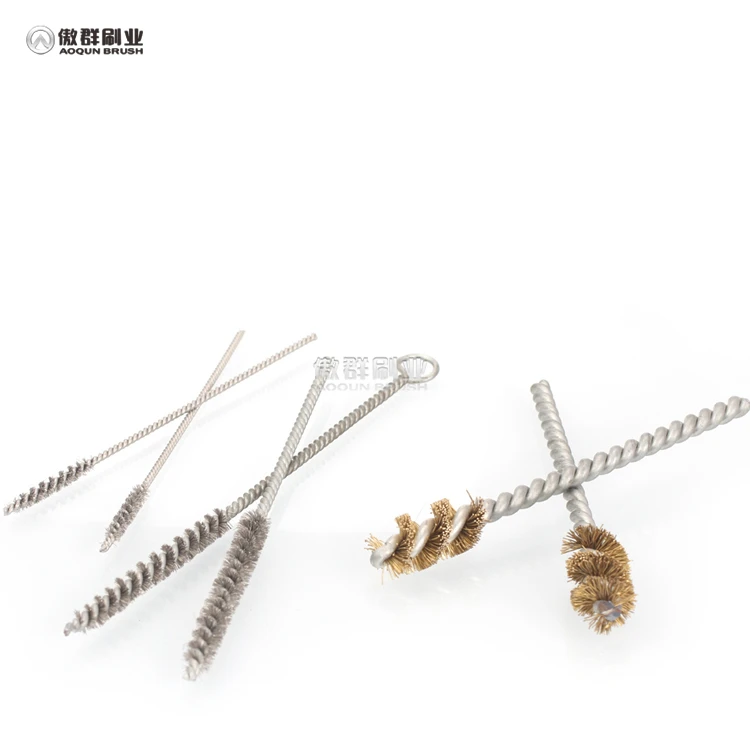 Щетка для чистки нейлоновых щеток с валом