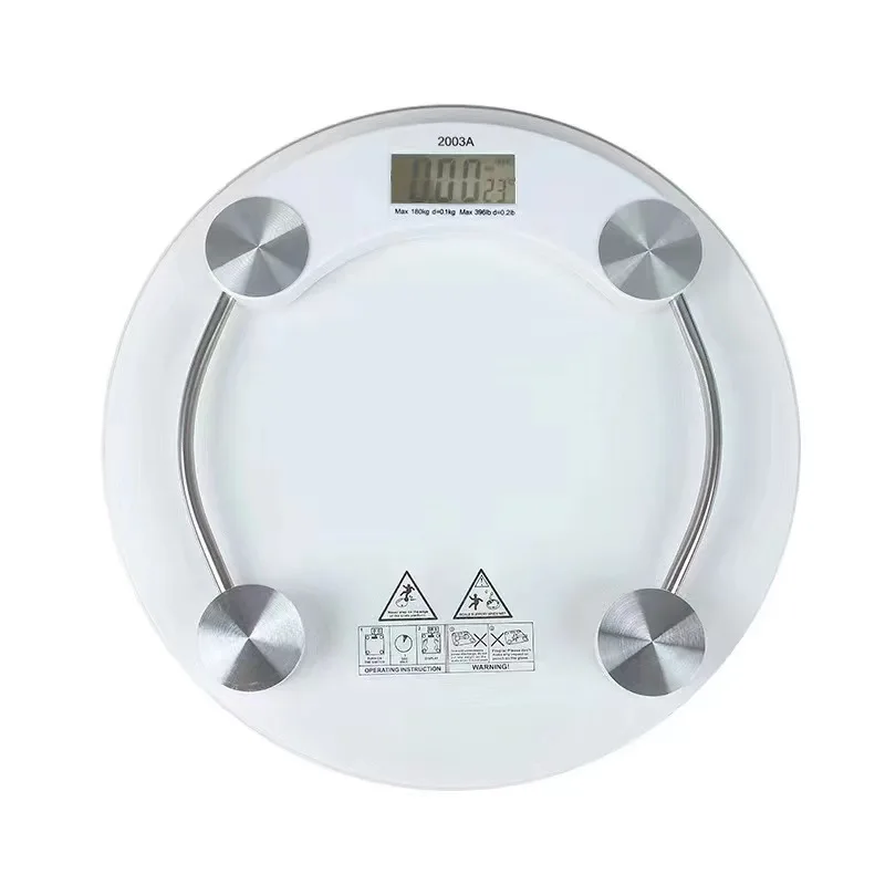 Горячие продажи стеклянные весы 180 кг светодиодные цифровые весы для ванной комнаты