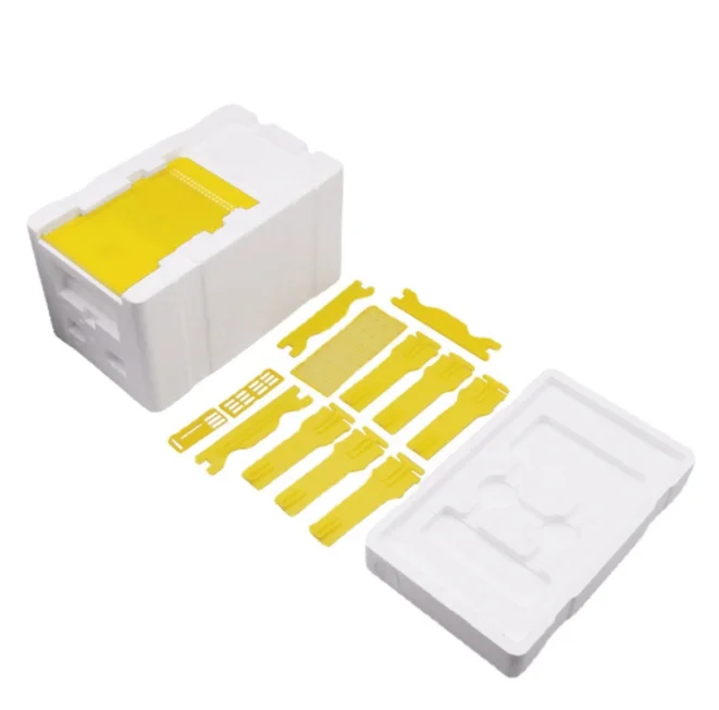 Plastic box for bee Honey Queen Bee Hive Nuc Box Mini bee Mating Boxes