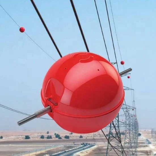 Factory Direct Fiberglass Red High Temperature Resistant Warning Sphere From