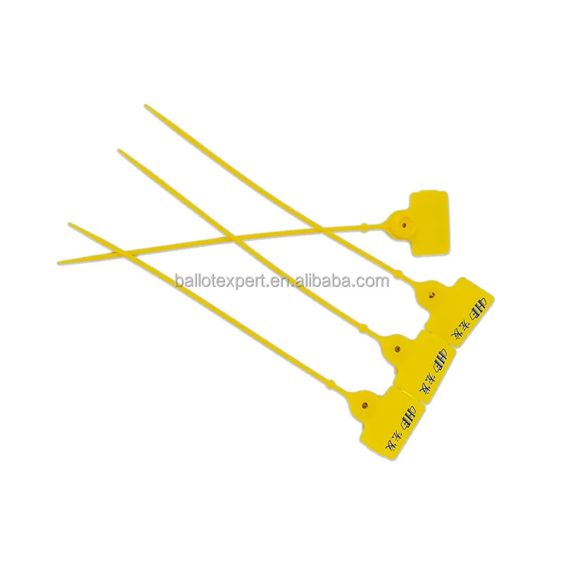 High Quality Seals Disposable Pull Tight Plastic Seal Lock Plastic Security Seal for ballot boxes