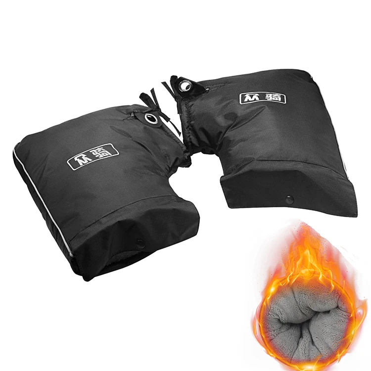 Windproof And Waterproof Motorcycle Grip Handlebar Muff Winter Motorcycle Handlebar Muffs