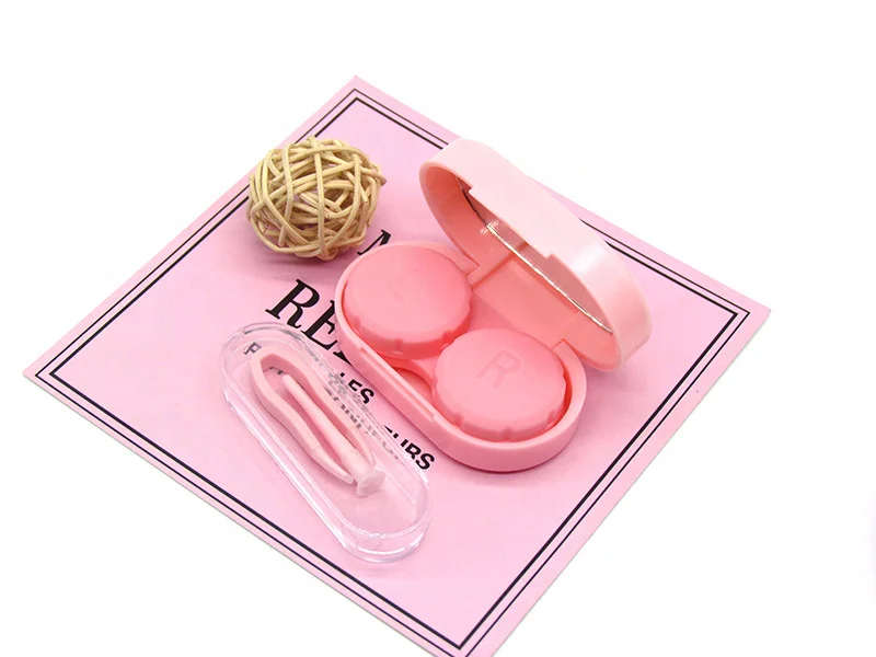 Оптовая продажа Модные Контактные линзы Роскошный чехол для контактных линз с героями