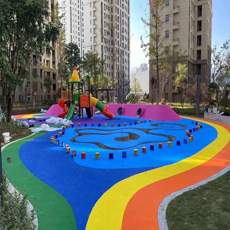  Заводские высококачественные резиновые гранулы EPDM/SBR Экологичные цветные EPDM для наружной игровой