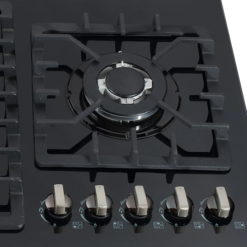 LPG NG 4 burner gas cooker tempered glass stove cheap price gas stove