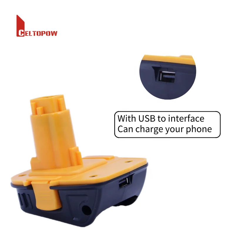 Best-selling 20V DeWalts DCB205 To DC9096 18V NiCad NiMh DCA1820 Battery Adapter Converter