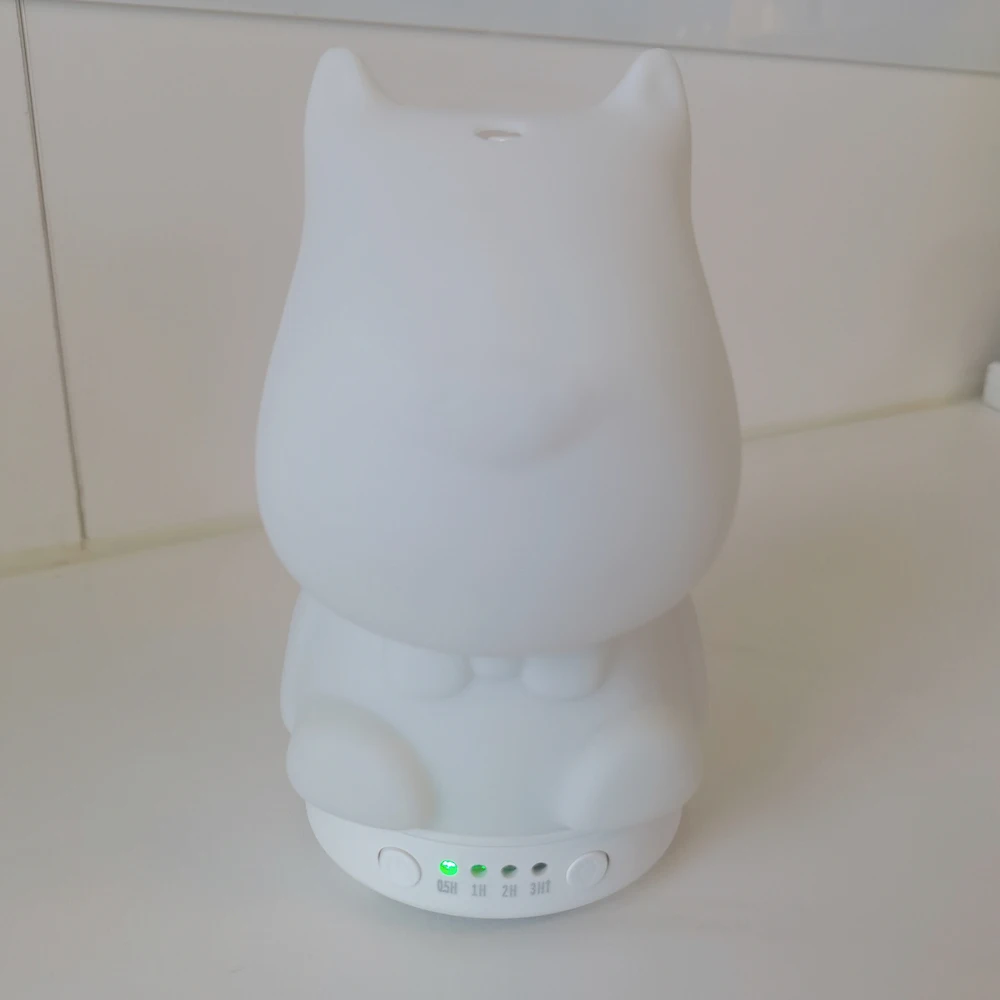 baby diffuser kids cute oil diffusers panda bear bunny kitten cat shape timer setting ceramic aroma diffuser for kids