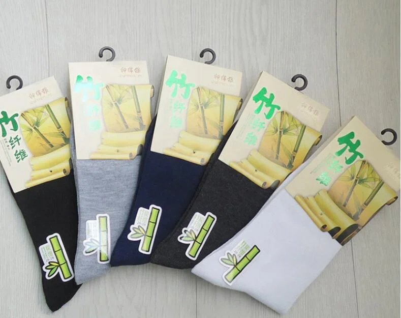Hot Selling Bamboo Fiber Socks Fashion Custom Socks Business Custom Bamboo Socks